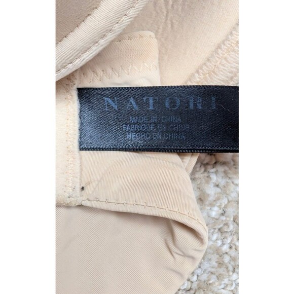 Natori 34DDD Padded Underwire Bra Beige Molded Cups Adjustable Straps - Picture 6 of 9